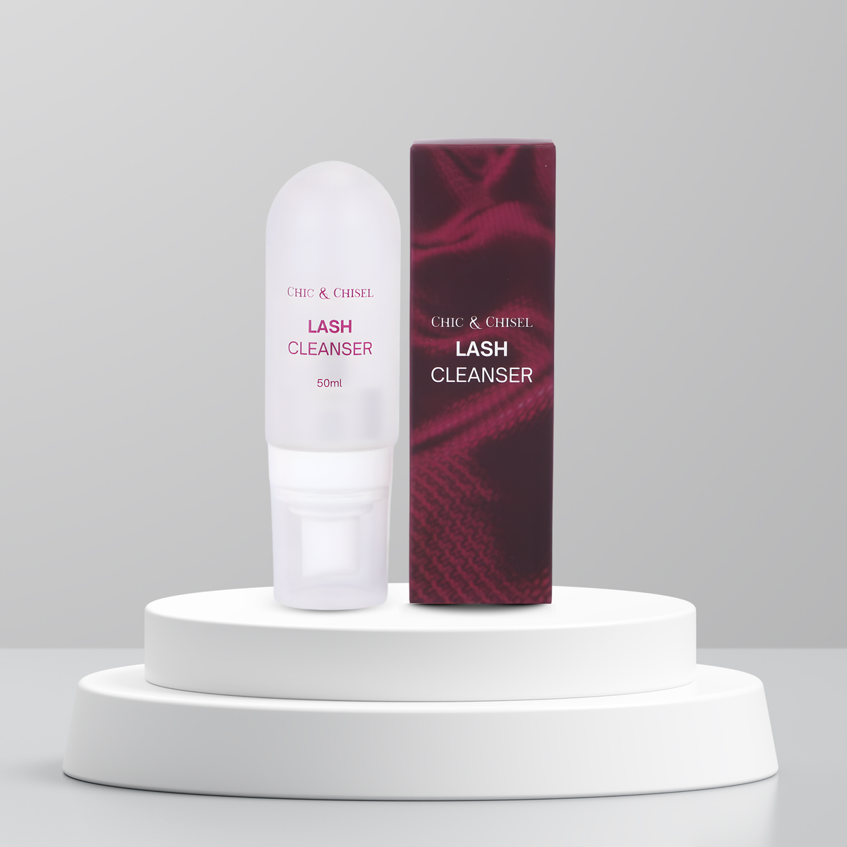Lash cleanser